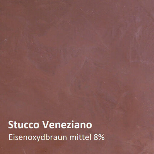stucco Iron oxide brown sample 8 percent