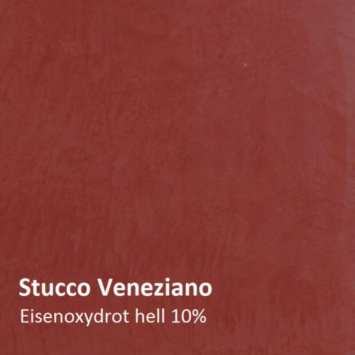 stucco oxide red motif 10 pour cent