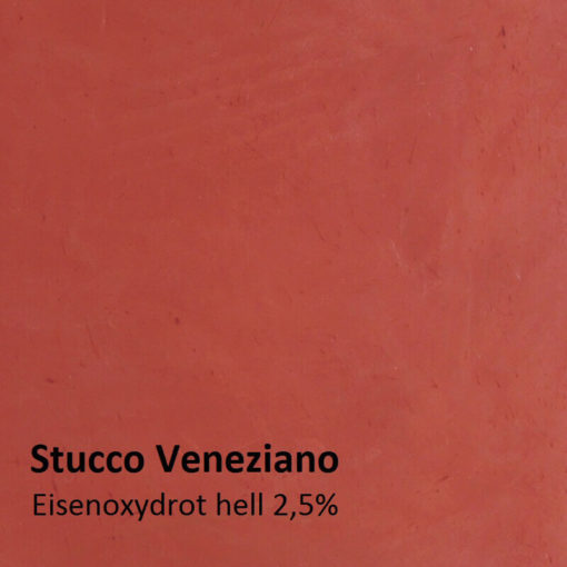 stucco oxide red motif 2,5 pour cent