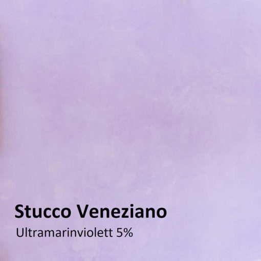 Dry colours ultramarine violet Sample 5 %